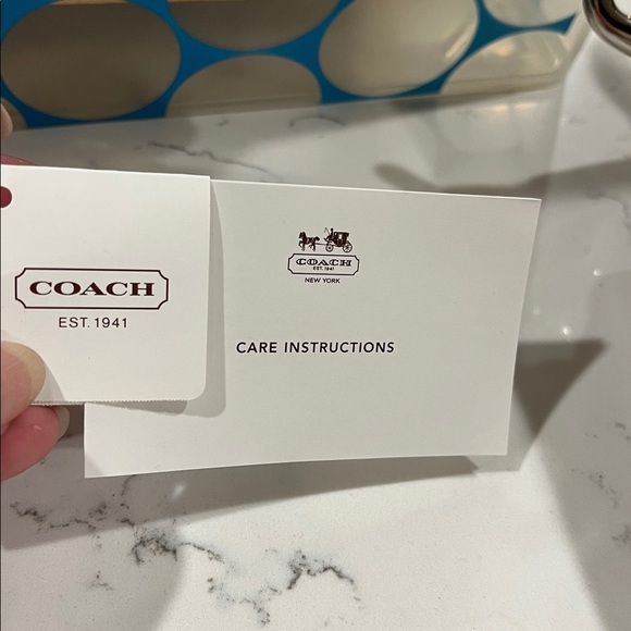 Coach Ashley Pearl White Tote - Picture 7 of 7